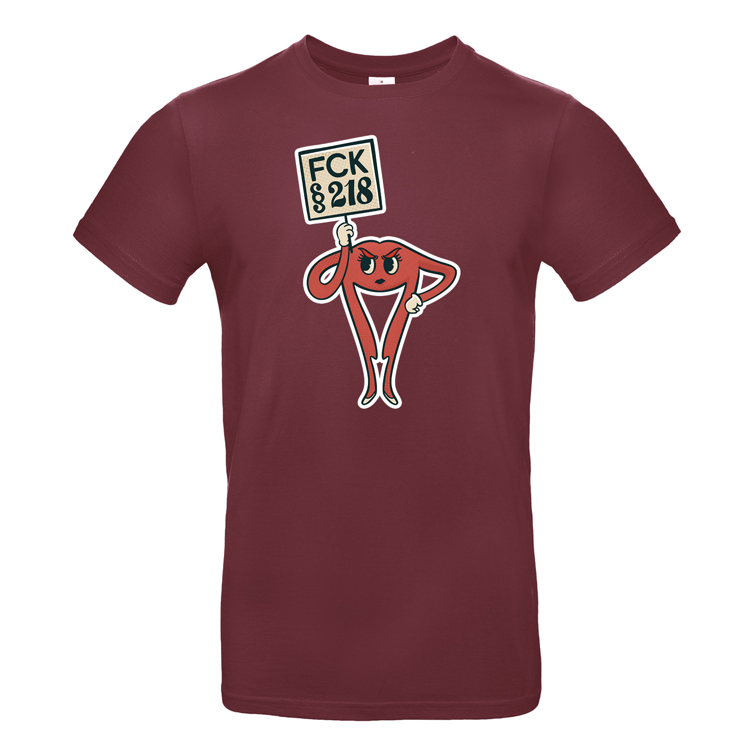 T-Shirt »FCK §218«                  