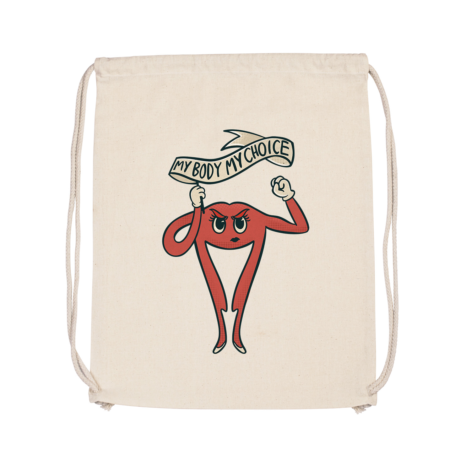 Turnbeutel »My body my choice«         
